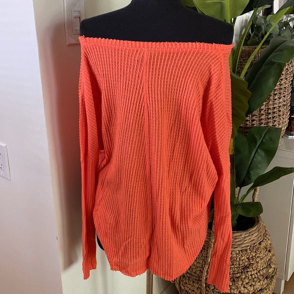 Urban Outfitters Out from Under Thermal Button Up Top - Picture 4 of 7